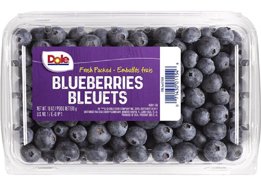 Dole brand fresh packed blueberries recalled due to Cyclospora The Packer
